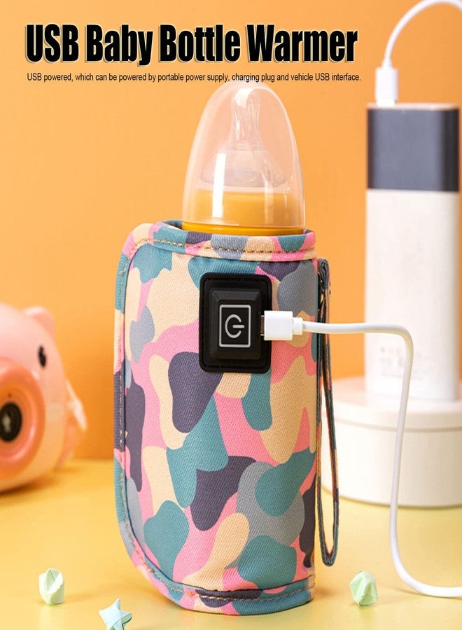 DOACT USB Bottle Warmer, 3 Temp Settings Portable Milk Heater for Travel with Hook Loop Design - Image 5